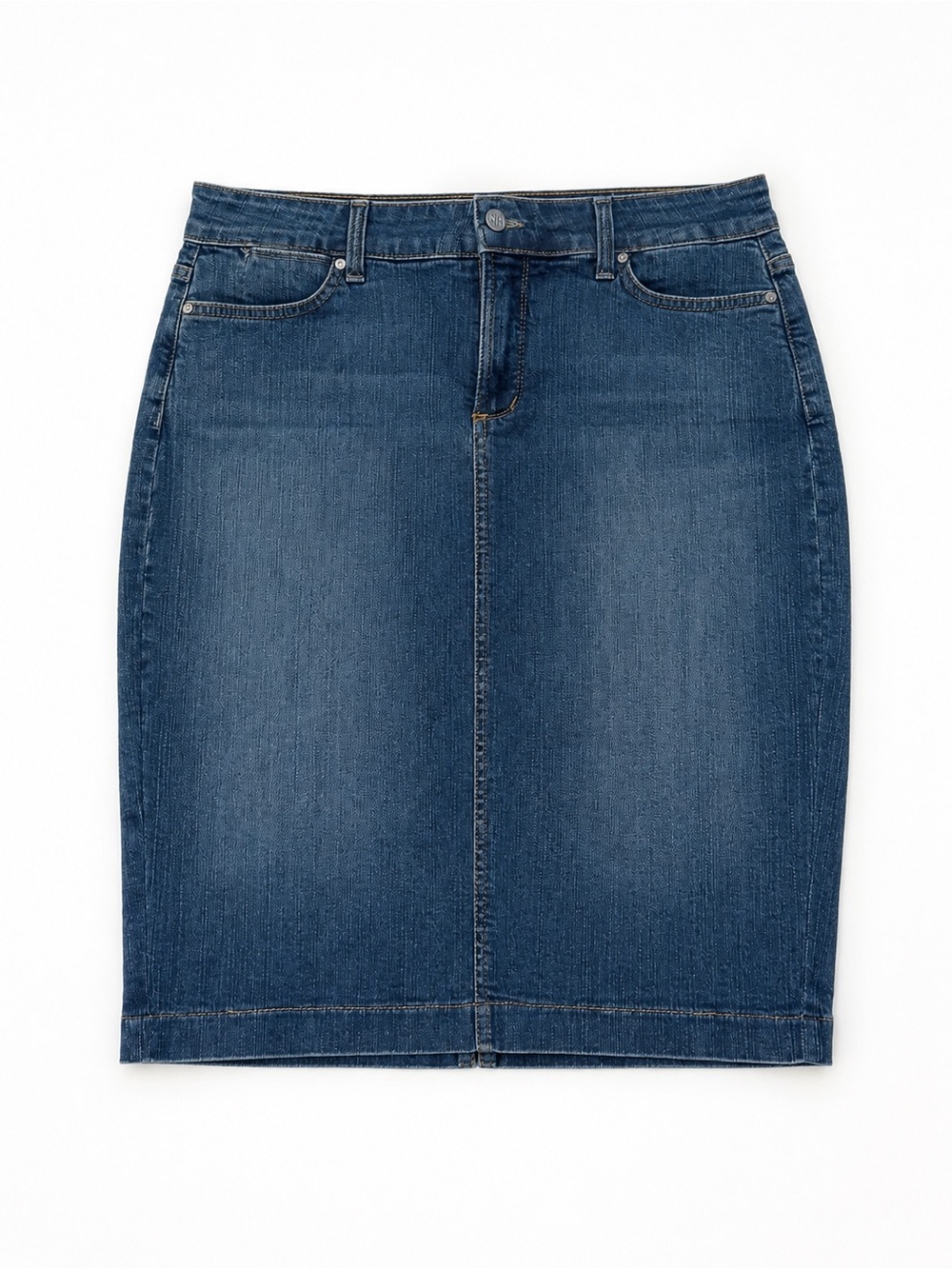 NYDJ Dark Blue Denim Skirt size 10